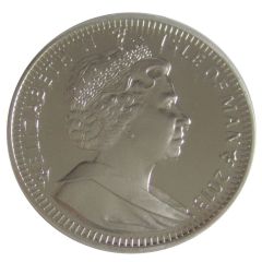 1 Crown - Elizabeth II Figure Skating; Colourised Silver Proof