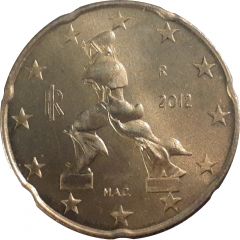20 Euro Cents 2nd map