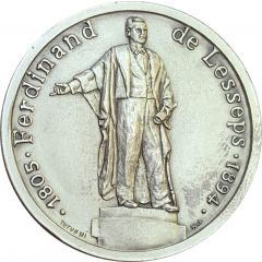 Medal - 100th anniversary of death of Ferdinand de Lesseps