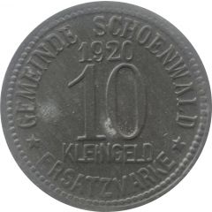 10 Pfennig - Schönwald