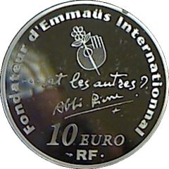10 Euros Abbé Pierre