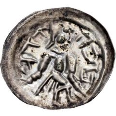 Denier Bracteate - Mieszko III the Old Gniezno or Kalisz mint