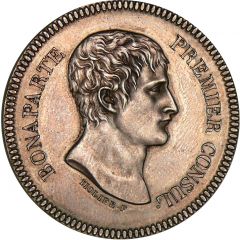 Medal - Napoléon first consule Visit of the mint, Restrike