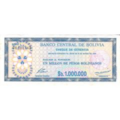 1 000 000 Pesos Bolivianos