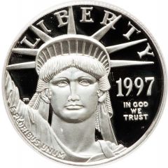 50 Dollars `American Platinum Eagle` Bullion Coinage