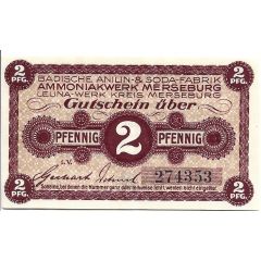 2 Pfennig Ammoniakwerk Merseburg/BASF