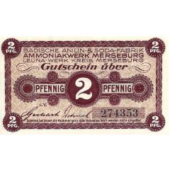 2 Pfennig Ammoniakwerk Merseburg/BASF