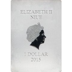 1 Dollar - Elizabeth II See India