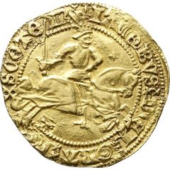 1 Rider - James III Issue of 1475-83, Type I
