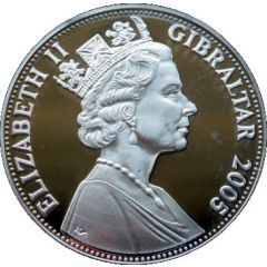 5 Pounds - Elizabeth II Nelson and Hardy