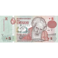 5 Pesos Uruguayos