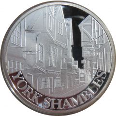 Medal - York Shambles Silver colored