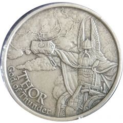1 Ounce Silver Norse Gods Series - Thor