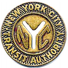 1 Fare - New York City Transit Authority 16 mm