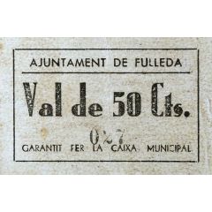 50 Céntimos Fulleda
