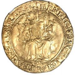 1/2 Sovereign - Henry VIII Posthumous, Tower mint