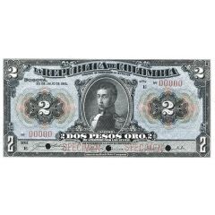 2 Pesos Oro