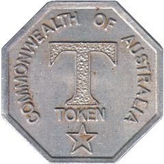 Token - Commonwealth of Australia Tea Token - Brisbane & Sydney