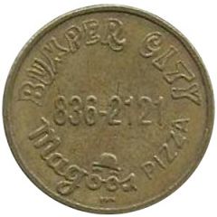 Game Token - Magoo's Pizza Bakersfield, California
