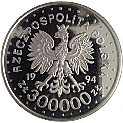 300 000 Zlotys St. Maksymilian Kolbe