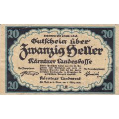 20 Heller Kärnten