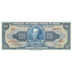 200 Cruzeiros Thesouro Nacional, 1st print, `Valor Recebido`