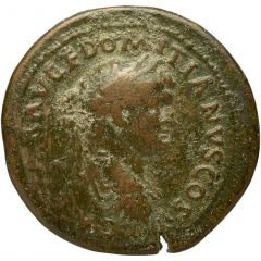 Sestertius - Domitian S C, Spes