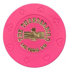 500 Dollar Casino Chip - The Thunderbird Las Vegas, New Mexico