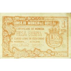 1 Peseta Novelda