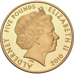 5 Pounds - Elizabeth II Engagement of Prince William and Catherine Middleton, Gold Proof