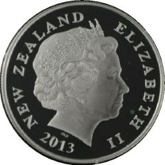 5 Dollars - Elizabeth II 4th Portrait, Short-tailed Bat