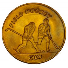 Token - SCRTD Fare Games of the XXIIIrd Olympiad Los Angeles 1984 - Field Hockey, Los Angeles, California
