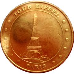 Monnaie de Paris Tourist Token - Paris Tour Eiffel