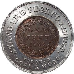 Encased Cent - Standard Fuel Co. Ltd. Toronto, Ontario