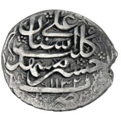 1 Abbasi - Sultan Husayn Safavi Type E, Mashhad mint