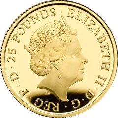 25 Pounds - Elizabeth II Gold Standard, Gold Proof