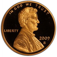 1 Cent `Lincoln Cent` Professional Life - Bronze