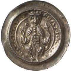 Denier Bracteate - Beatrice I Gelnhausen