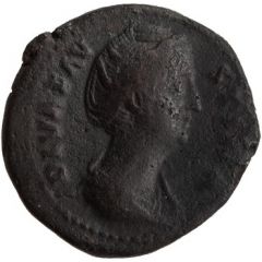 Dupondius - Faustina the Elder AVGVSTA S C, Ceres