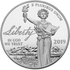 100 Dollars `American Platinum Eagle` Bullion Coinage