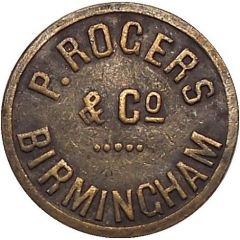 Two Drachms - P. Rogers & Co. Birmingham