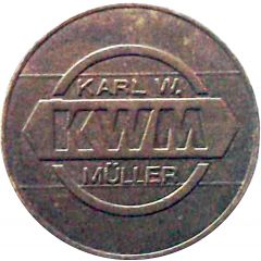 KWM token - Karl W. Müller KWM / Slots 225