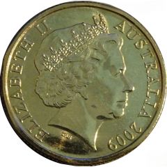 1 Dollar - Elizabeth II 4th Portrait - Australian Citizenship