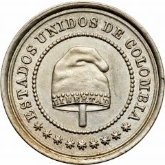 2 1/2 Centavos United States of Colombia