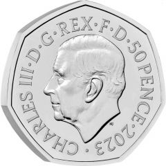 50 Pence - Charles III Coronation