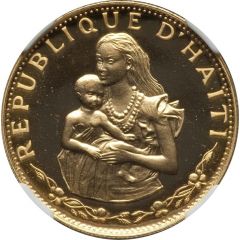 500 Gourdes Woman and Child