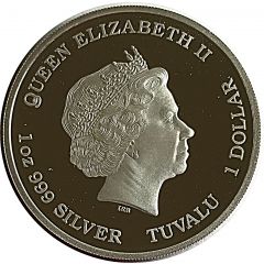 1 Dollar - Elizabeth II Sleipnir and Unicorn