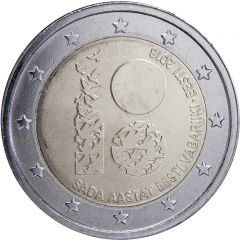 2 Euros Independence of Estonia