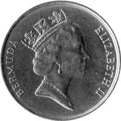 5 Cents - Elizabeth II 3rd portrait