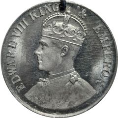 Medal - Proposed Coronation of Edward VIII 1937